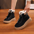 Snow Boots Winter Warm Fleece Flat Shoes