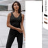 Piece Sports Bodysuit Breathable Sleeveless Stretch