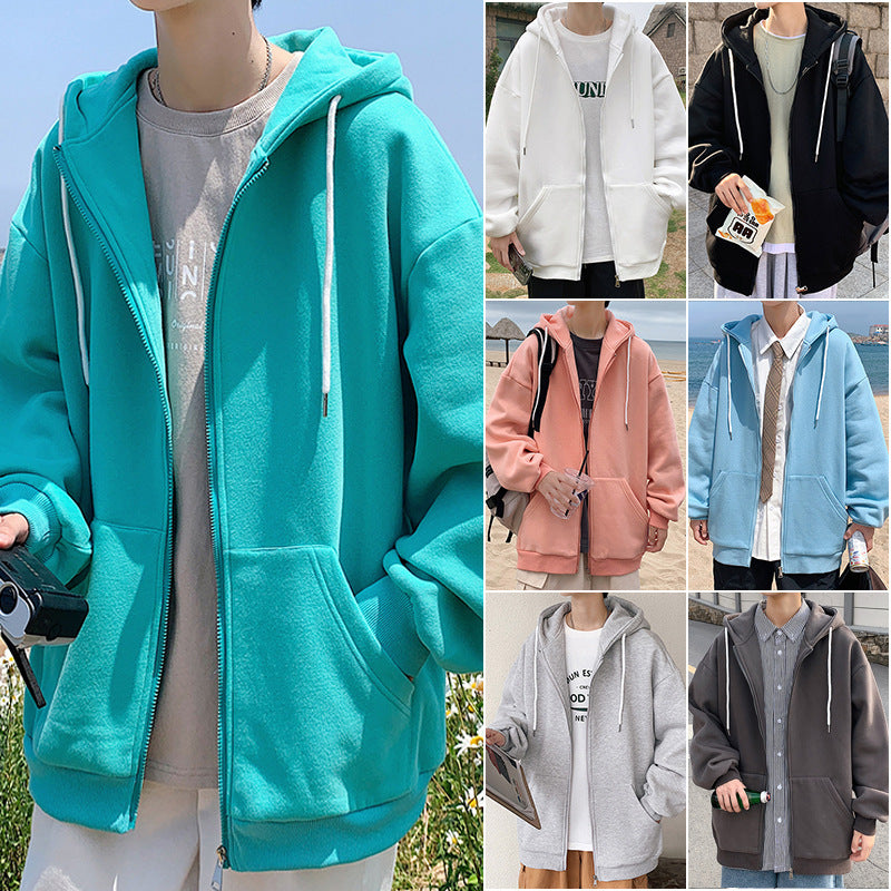 View details for Mens Jackets Hooded Coats Casual Zipper Mens Jackets Hooded Coats Casual Zipper